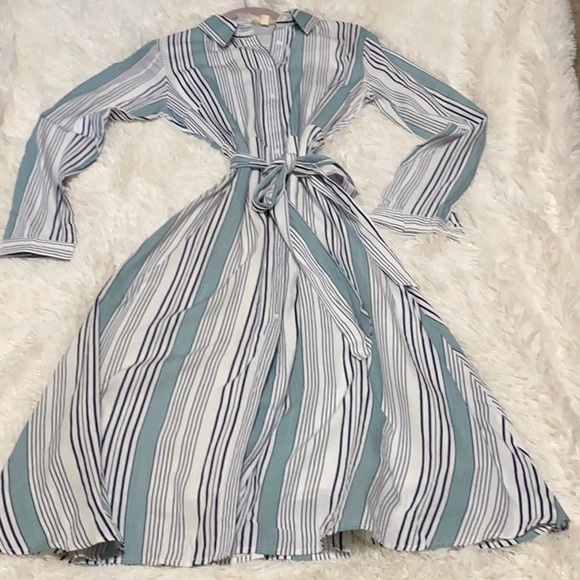 Striped shirt dress - Picture 6 of 6